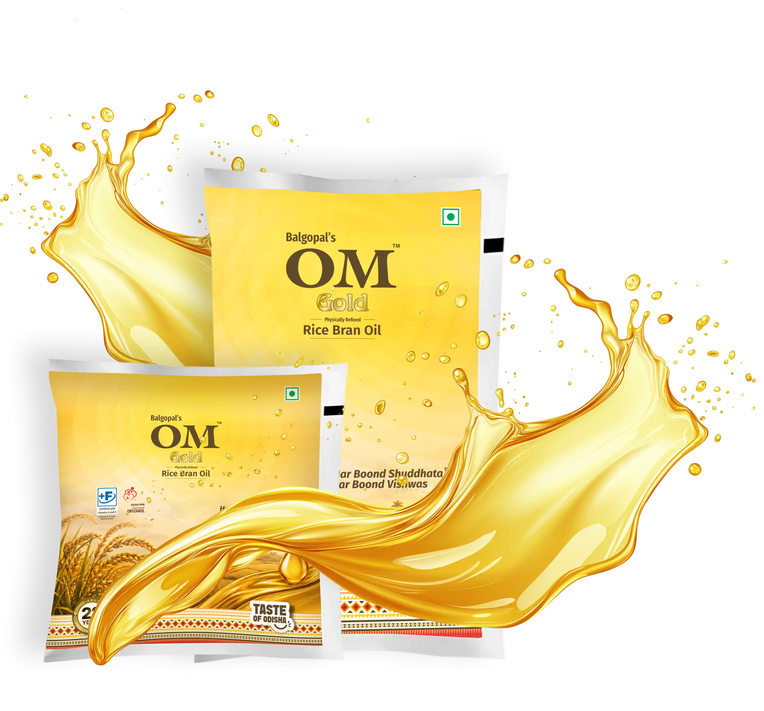 Premium Quality Oils and Products | Om Gold Rice Bran Oil